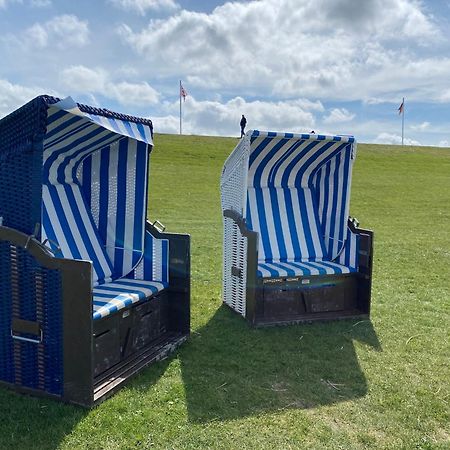Grosses Doppelzimmer Mit Eigenem Bad Und Kuehlschrank, Frisch Saniert Friedrichskoog Buitenkant foto