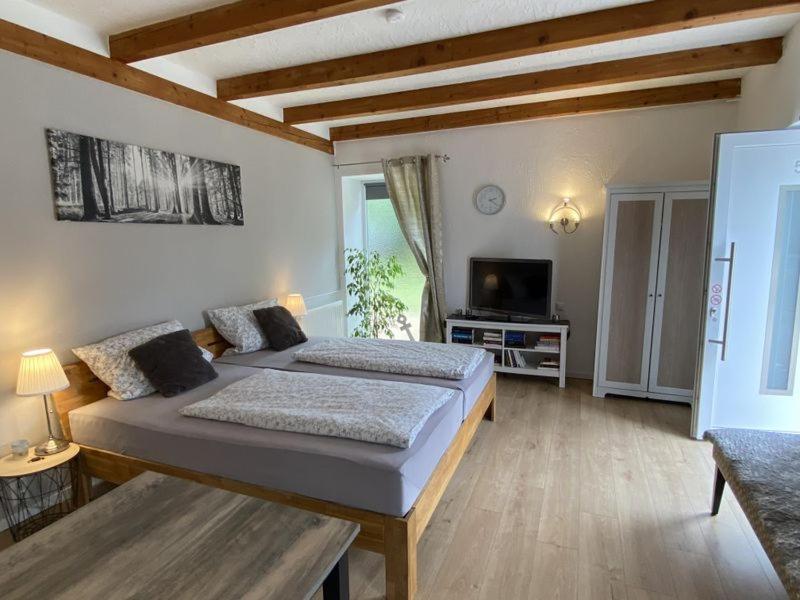 Grosses Doppelzimmer Mit Eigenem Bad Und Kuehlschrank, Frisch Saniert Friedrichskoog Buitenkant foto